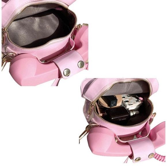 Working Telephone Bag Purse Punk Lolita - Picture 4 of 5
